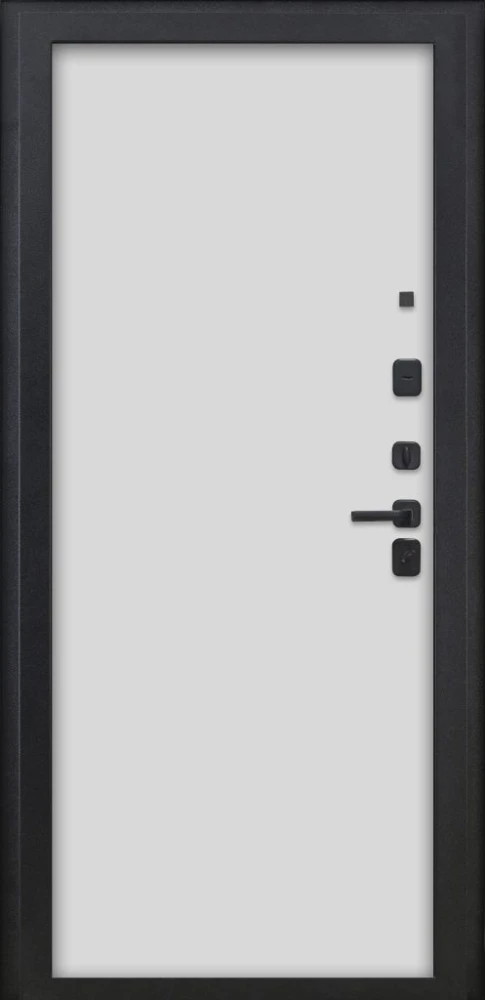 Входная дверь ДвериПРО Модель L-49 Гладкая белый матовый DPRO220846 внутренняя сторона