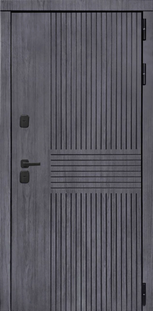 Входная дверь ДвериПРО Берген ФЛ-707 (10мм, белый софт) DPRO220688 внешняя сторона